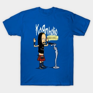 Funny 90's Nu Metal Band Cartoon Parody T-Shirt